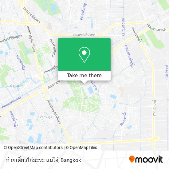 ก๋วยเตี๋ยวไก่มะระ แม่โอ๋ map