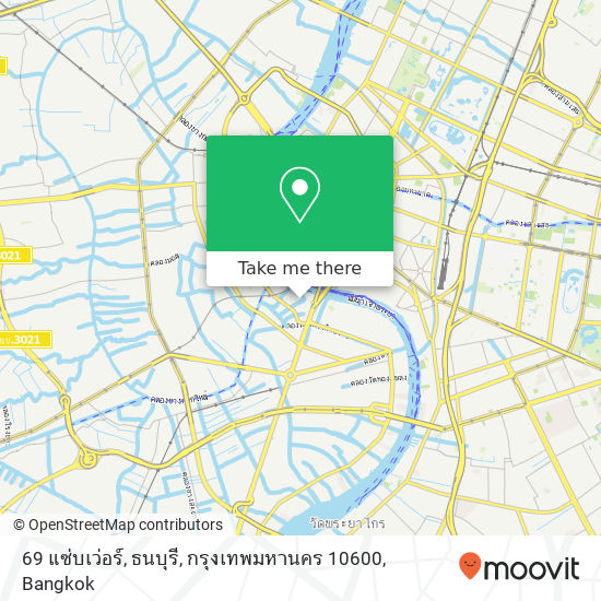 69 แซ่บเว่อร์, ธนบุรี, กรุงเทพมหานคร 10600 map