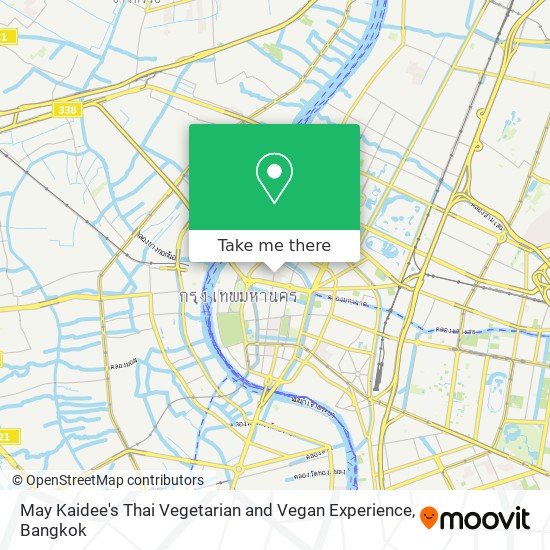 May Kaidee's Thai Vegetarian and Vegan Experience map