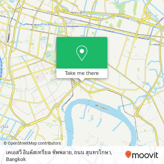 เคเอสวี อินดัสเทรียล ซัพพลาย, ถนน สุนทรโกษา map