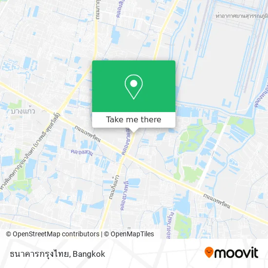 ธนาคารกรุงไทย map