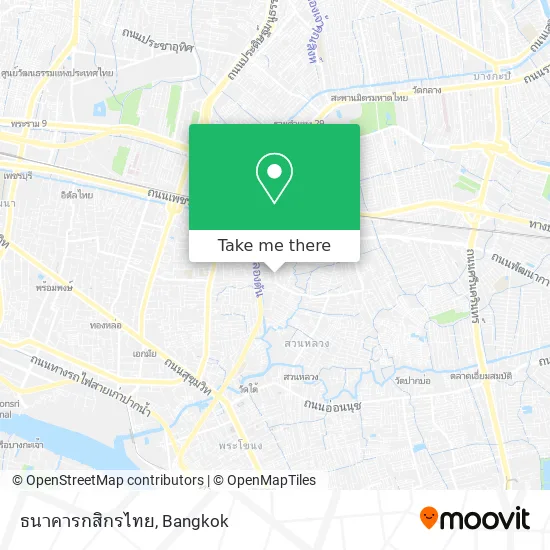 ธนาคารกสิกรไทย map