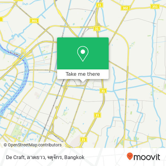 De Craft, ลาดยาว, จตุจักร map