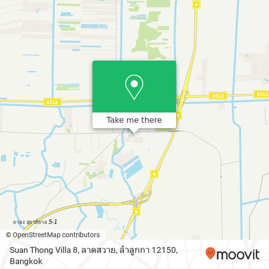 Suan Thong Villa 8, ลาดสวาย, ลำลูกกา 12150 map