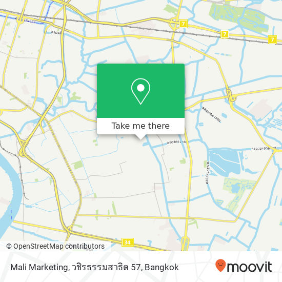 Mali Marketing, วชิรธรรมสาธิต 57 map