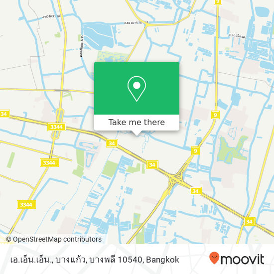 เอ.เอ็น.เอ็น., บางแก้ว, บางพลี 10540 map