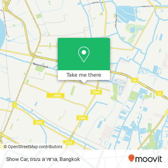 Show Car, ถนน ลาซาล map