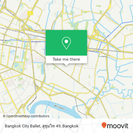 Bangkok City Ballet, สุขุมวิท 49 map