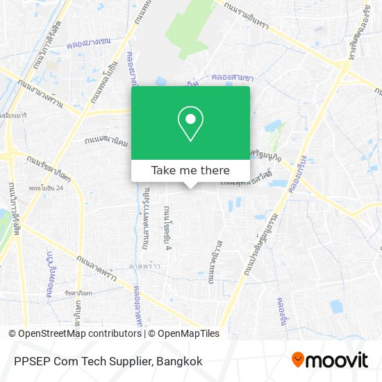 PPSEP Com Tech Supplier map