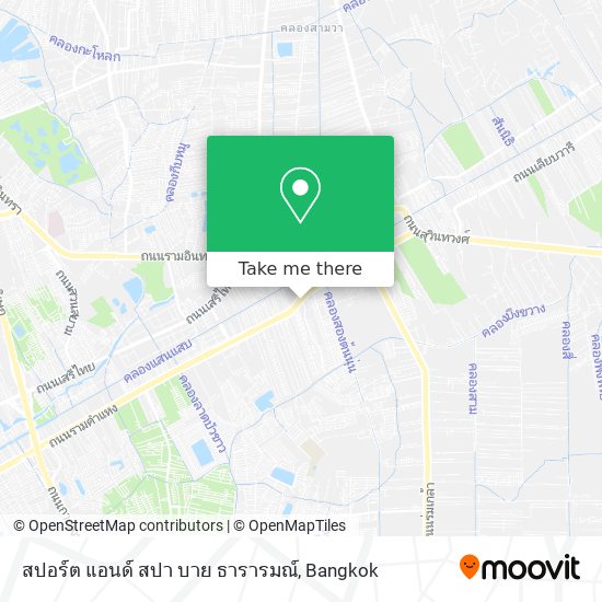 สปอร์ต แอนด์ สปา บาย ธารารมณ์ map