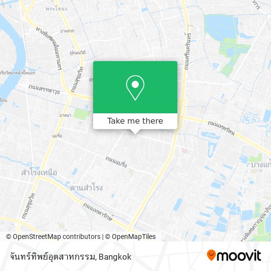 จันทร์ทิพย์อุตสาหกรรม map