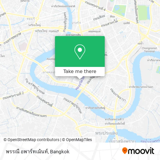 พรรณี อพาร์ทเม้นท์ map