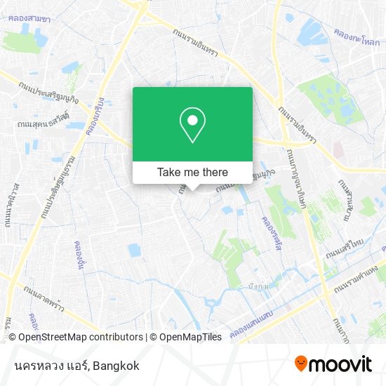 นครหลวง แอร์ map