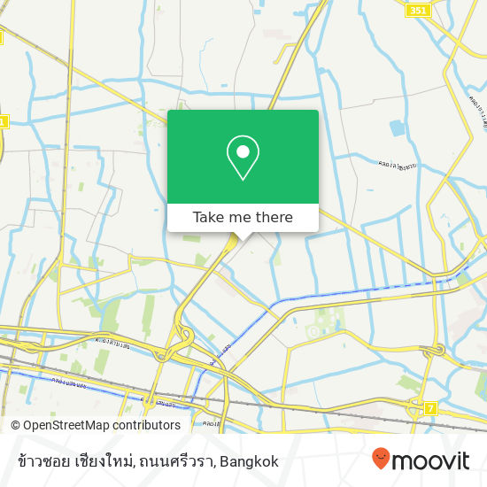 ข้าวซอย เชียงใหม่, ถนนศรีวรา map