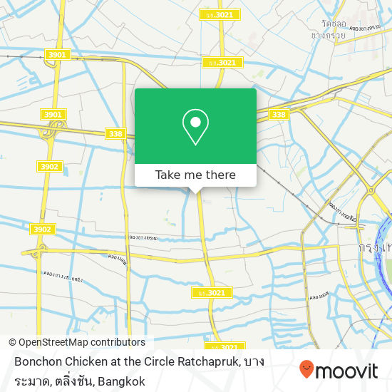 Bonchon Chicken at the Circle Ratchapruk, บางระมาด, ตลิ่งชัน map