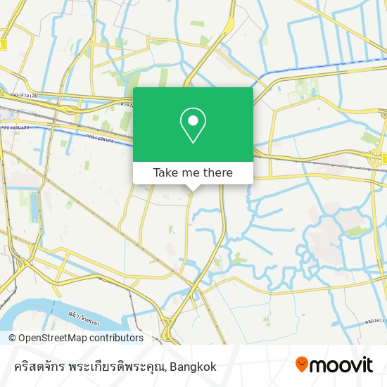 คริสตจักร พระเกียรติพระคุณ map