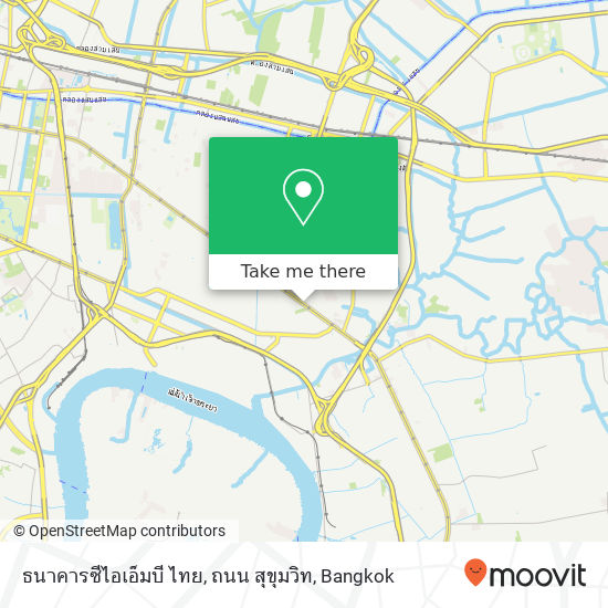 ธนาคารซีไอเอ็มบี ไทย, ถนน สุขุมวิท map