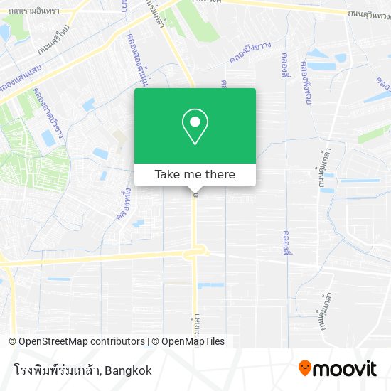 โรงพิมพ์ร่มเกล้า map