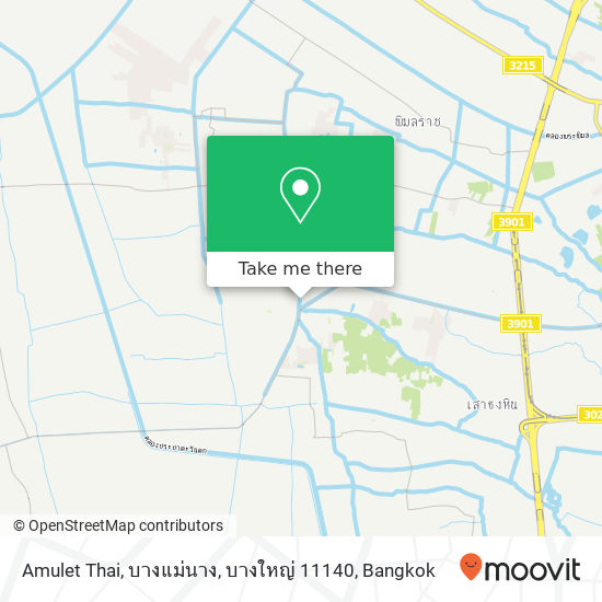 Amulet Thai, บางแม่นาง, บางใหญ่ 11140 map