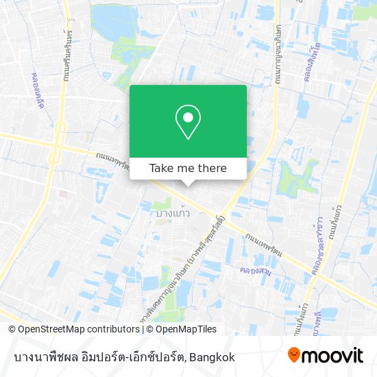 บางนาพืชผล อิมปอร์ต-เอ็กซ์ปอร์ต map