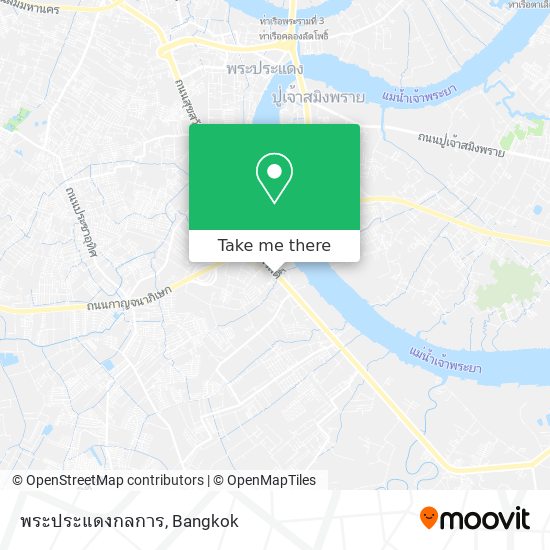 พระประแดงกลการ map