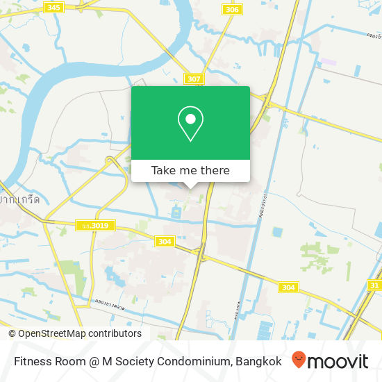 Fitness Room @ M Society Condominium map
