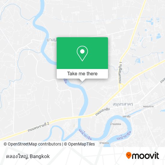 คลองใหญ่ map