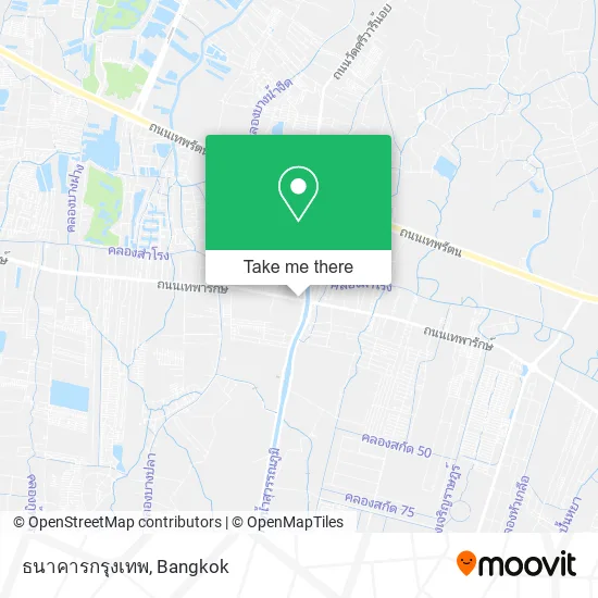 ธนาคารกรุงเทพ map