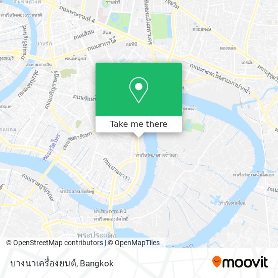 บางนาเครื่องยนต์ map