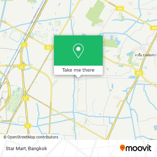 Star Mart map