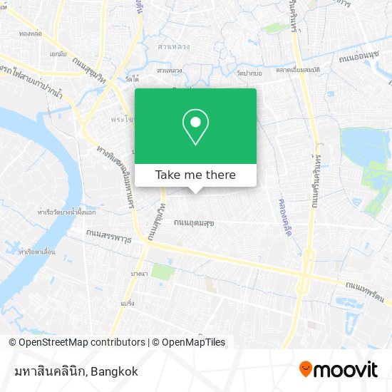 มหาสินคลินิก map