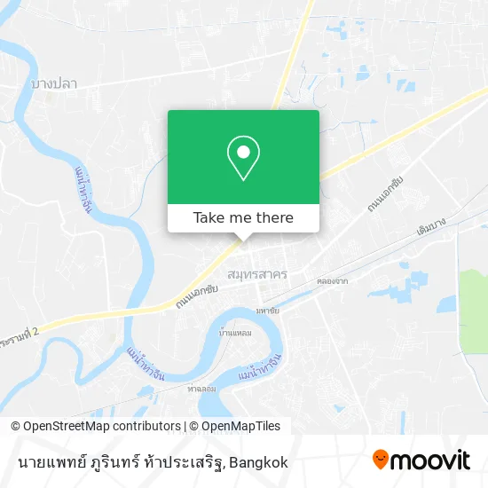 นายแพทย์ ภูรินทร์ ห้าประเสริฐ map