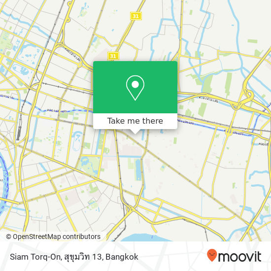 Siam Torq-On, สุขุมวิท 13 map