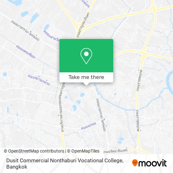 Dusit Commercial Nonthaburi Vocational College map