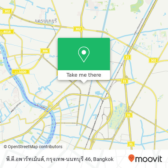 พี.ดี.อพาร์ทเม้นต์, กรุงเทพ-นนทบุรี 46 map