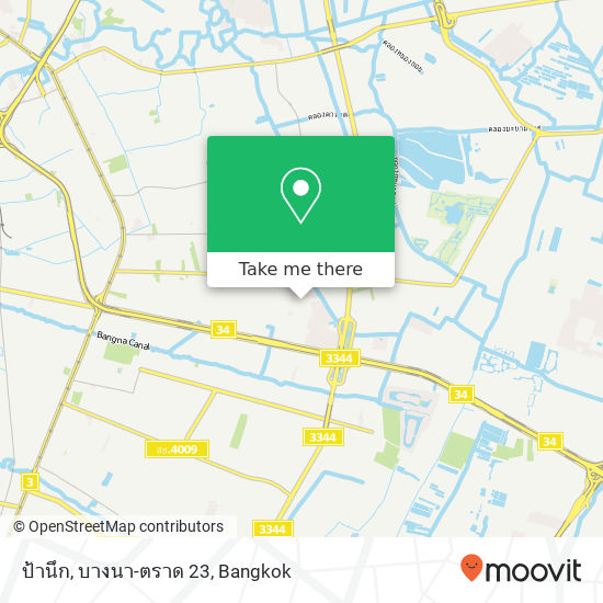 ป้านึก, บางนา-ตราด 23 map