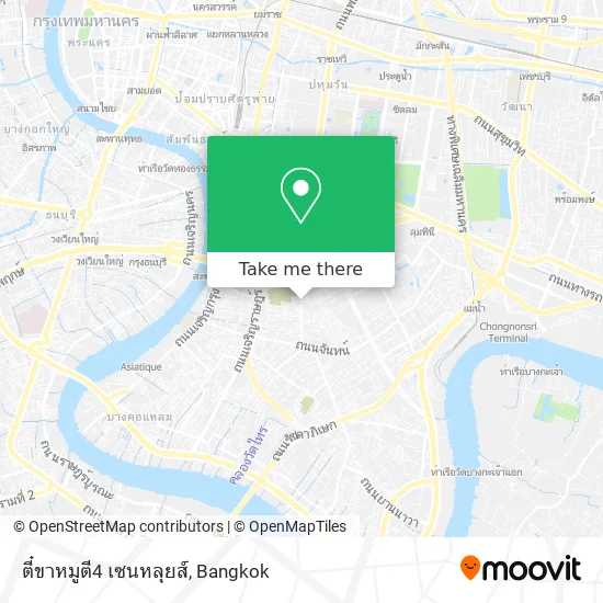 ตี๋ขาหมูตี4 เซนหลุยส์ map