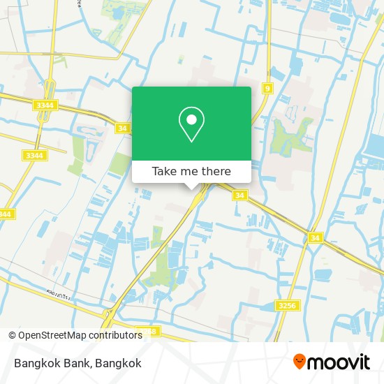 Bangkok Bank map