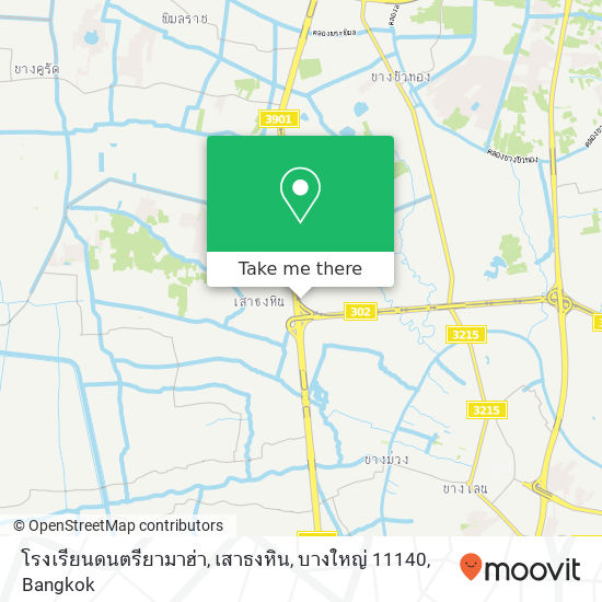 โรงเรียนดนตรียามาฮ่า, เสาธงหิน, บางใหญ่ 11140 map