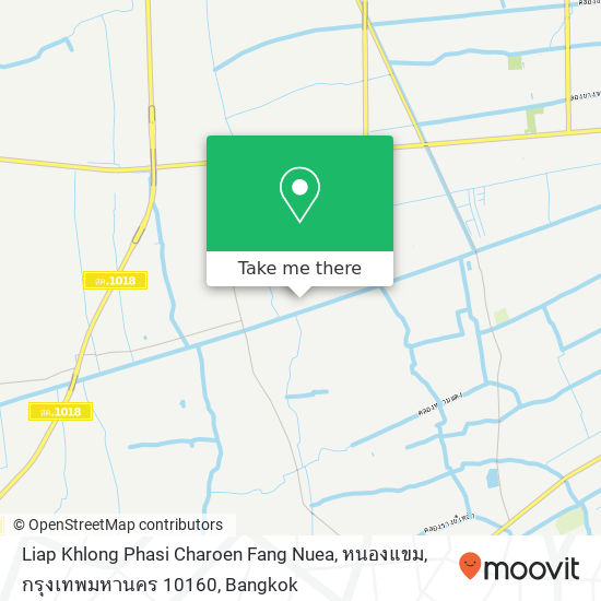 Liap Khlong Phasi Charoen Fang Nuea, หนองแขม, กรุงเทพมหานคร 10160 map