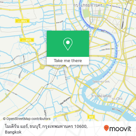 โมเดิร์น แอร์, ธนบุรี, กรุงเทพมหานคร 10600 map