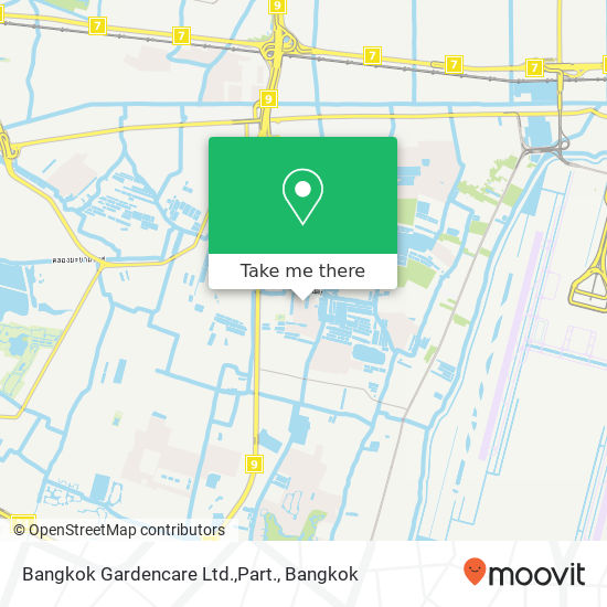 Bangkok Gardencare Ltd.,Part., มัณฑนา 8 / 9 map