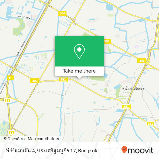 ที.ซ๊.แมนชั่น 4, ประเสริฐมนูกิจ 17 map