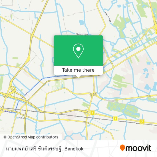 นายแพทย์ เสรี ขันติเศรษฐ์. map