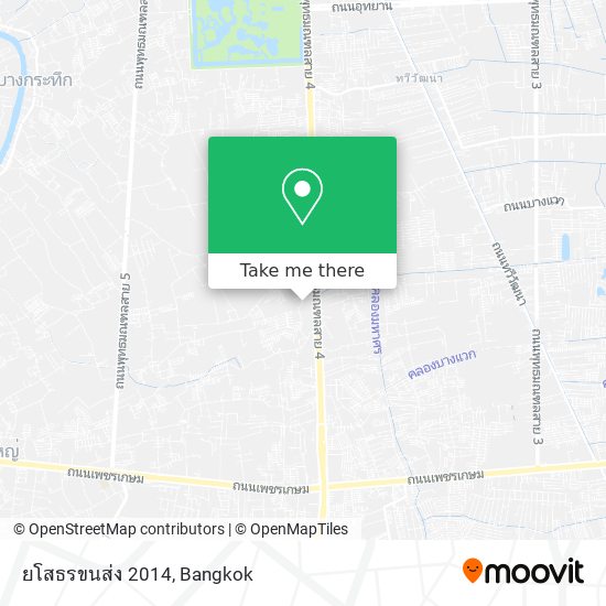 ยโสธรขนส่ง 2014 map