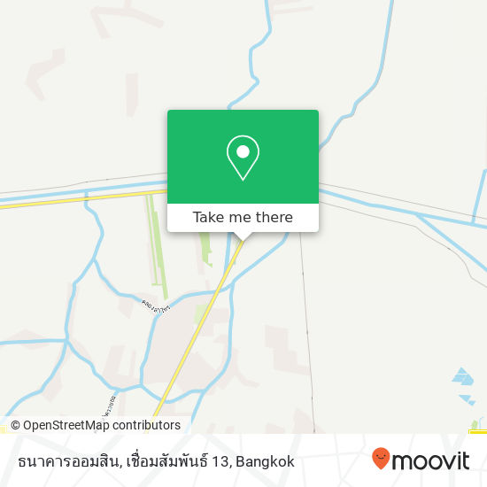 ธนาคารออมสิน, เชื่อมสัมพันธ์ 13 map