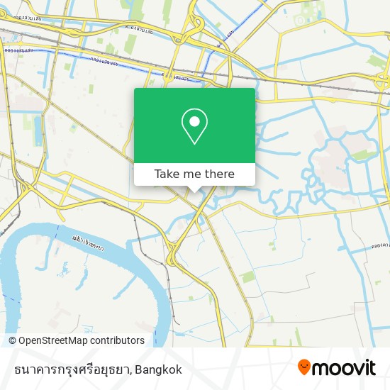 ธนาคารกรุงศรีอยุธยา map