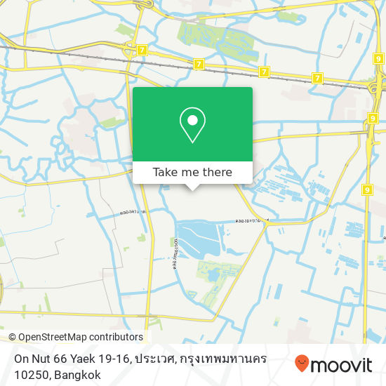 On Nut 66 Yaek 19-16, ประเวศ, กรุงเทพมหานคร 10250 map