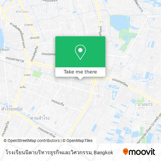 โรงเรียนนิดาบริหารธุรกิจและวิศวกรรม map