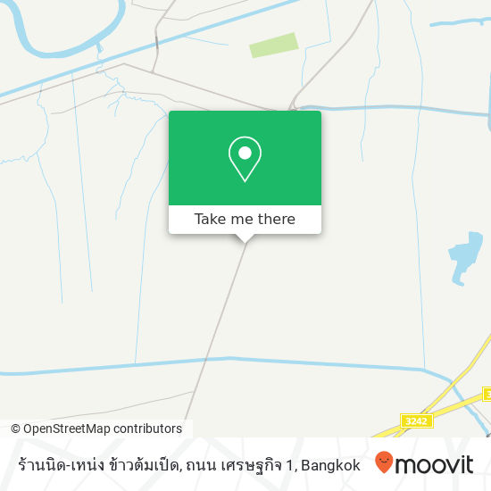 ร้านนิด-เหน่ง ข้าวต้มเป็ด, ถนน เศรษฐกิจ 1 map